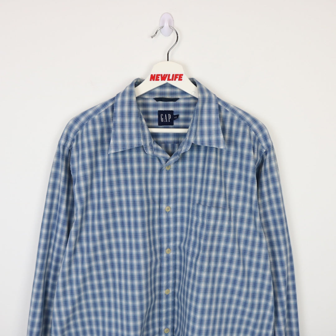 Vintage 2002 GAP Plaid Button Up - L-NEWLIFE Clothing