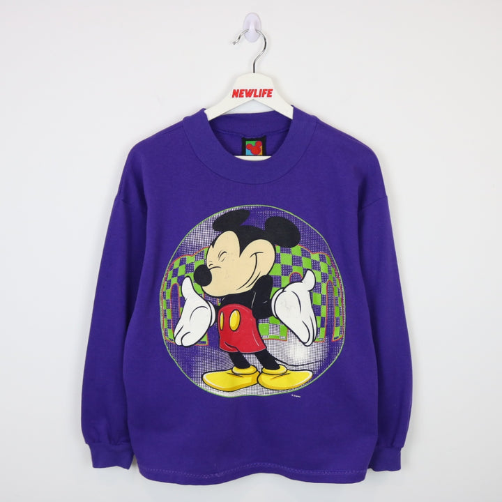 Vintage 90's Disney Mickey Mouse Crewneck - S-NEWLIFE Clothing