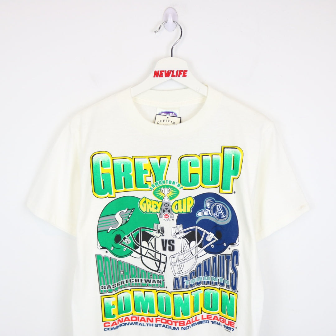 Vintage NWT 1997 Edmonton Grey Cup CFL Tee - S-NEWLIFE Clothing