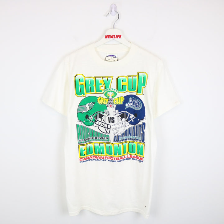 Vintage NWT 1997 Edmonton Grey Cup CFL Tee - S-NEWLIFE Clothing