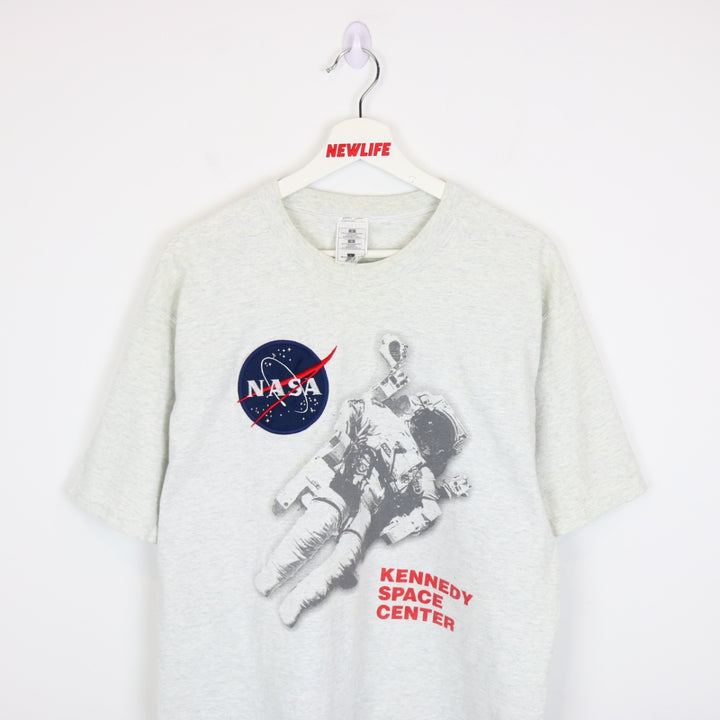 Vintage 90's NASA Kennedy Space Center Astronaut Tee - L-NEWLIFE Clothing