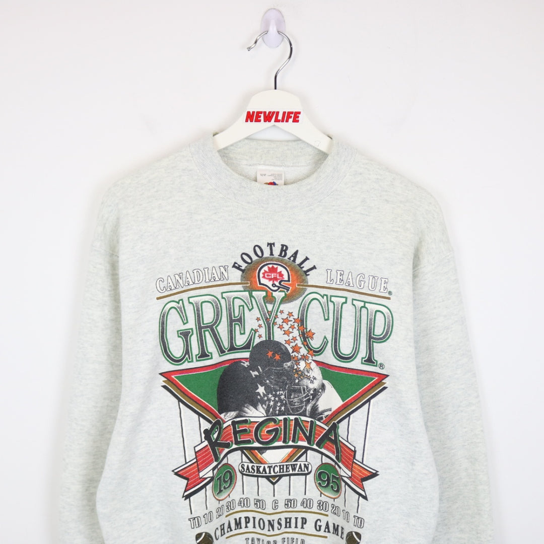 Vintage 1995 Regina Grey Cup CFL Crewneck - S-NEWLIFE Clothing
