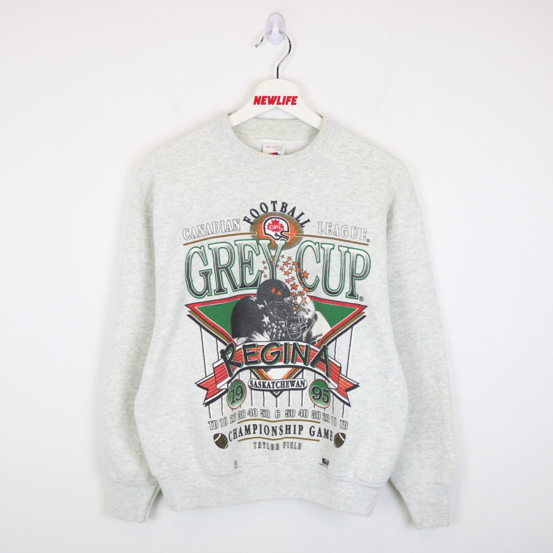 Vintage 1995 Regina Grey Cup CFL Crewneck - S-NEWLIFE Clothing