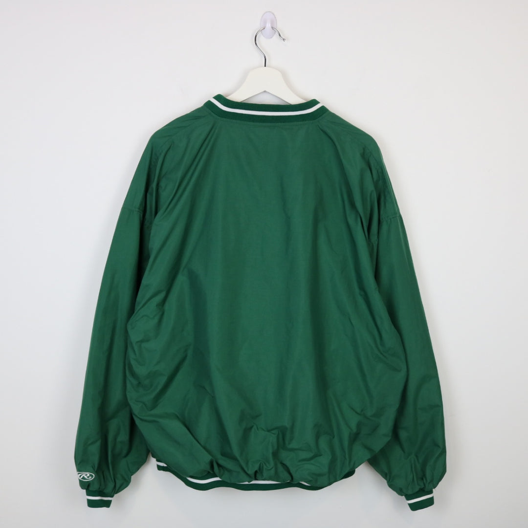 Vintage 90's Saskatchewan Roughriders Pullover Windbreaker - XL-NEWLIFE Clothing