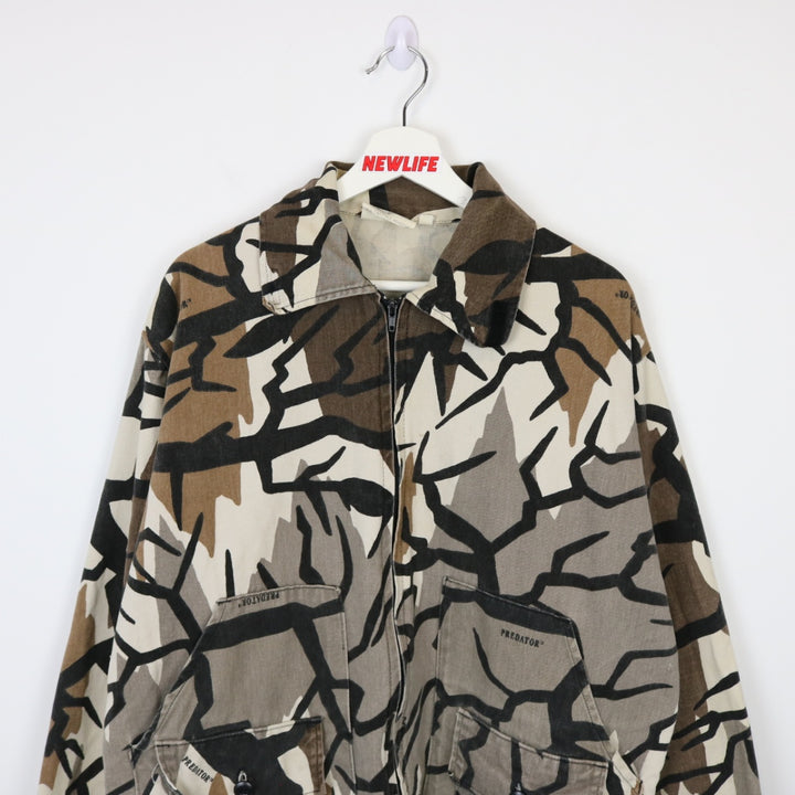 Vintage 80's Predator Camo Jacket - L-NEWLIFE Clothing