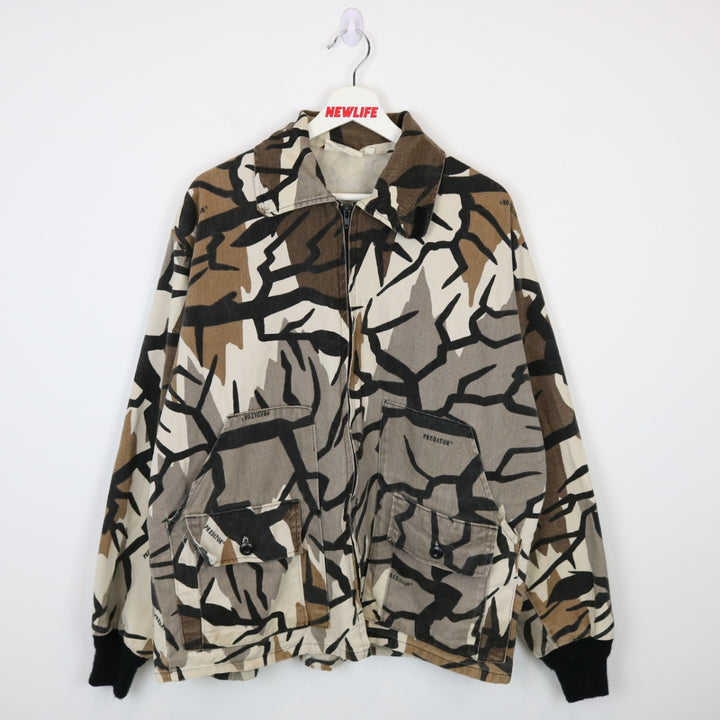 Vintage 80's Predator Camo Jacket - L-NEWLIFE Clothing