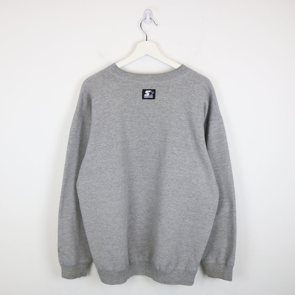 Vintage 1995 Huddle Up Saskatchewan Grey Cup CFL Crewneck - L-NEWLIFE Clothing
