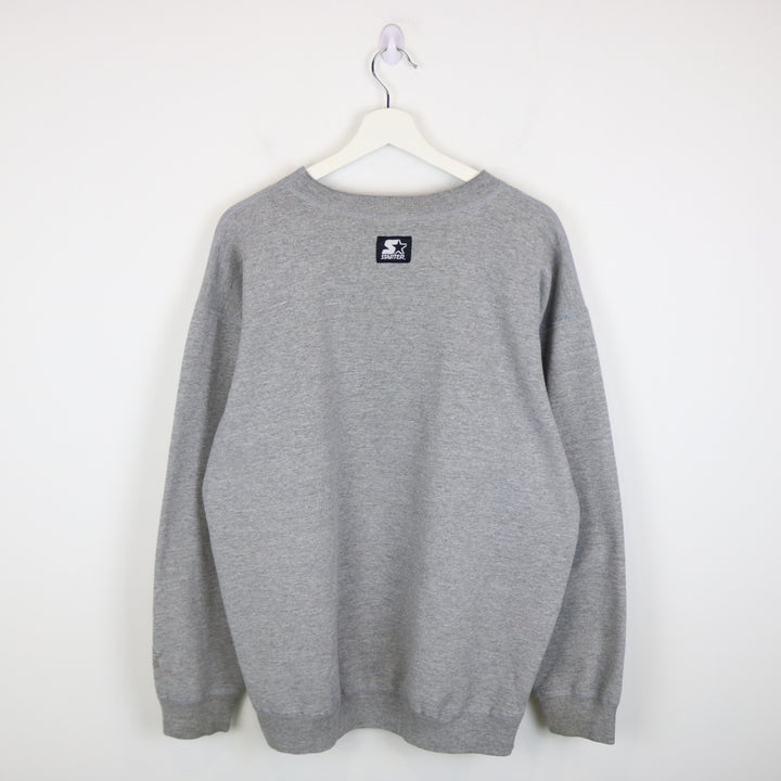 Vintage 1995 Huddle Up Saskatchewan Grey Cup CFL Crewneck - L-NEWLIFE Clothing