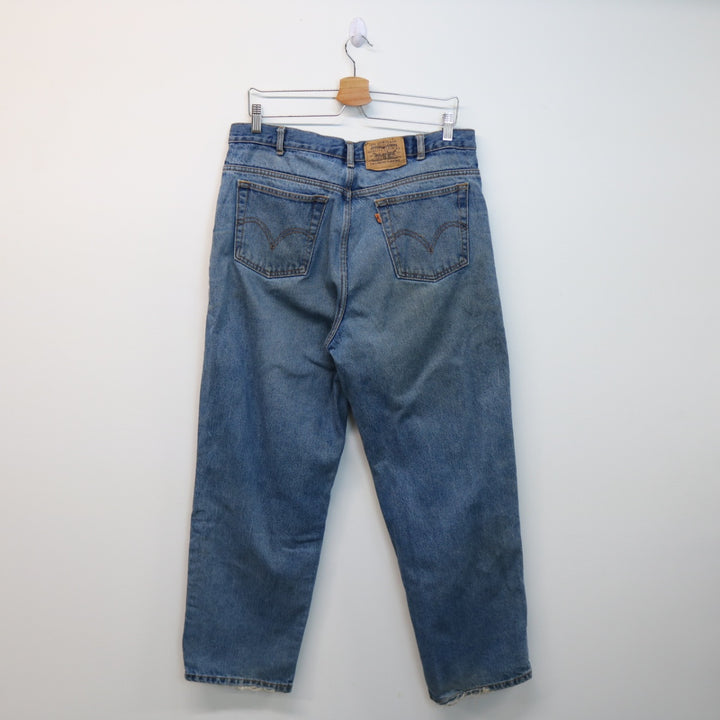 Vintage 80's Levi's Orange Tab Denim Jeans - 36"-NEWLIFE Clothing