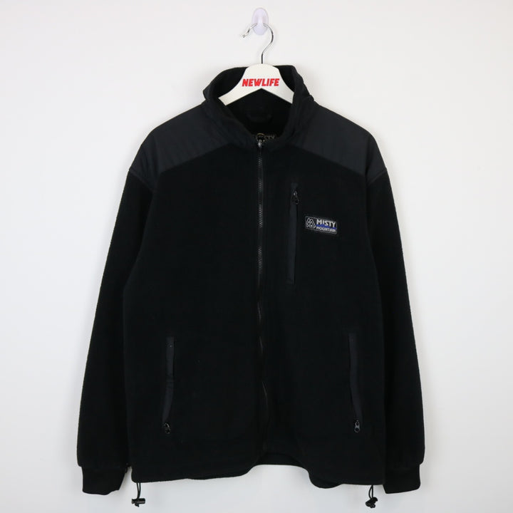 Vintage 90's Misty Mountain Fleece Jacket - L-NEWLIFE Clothing