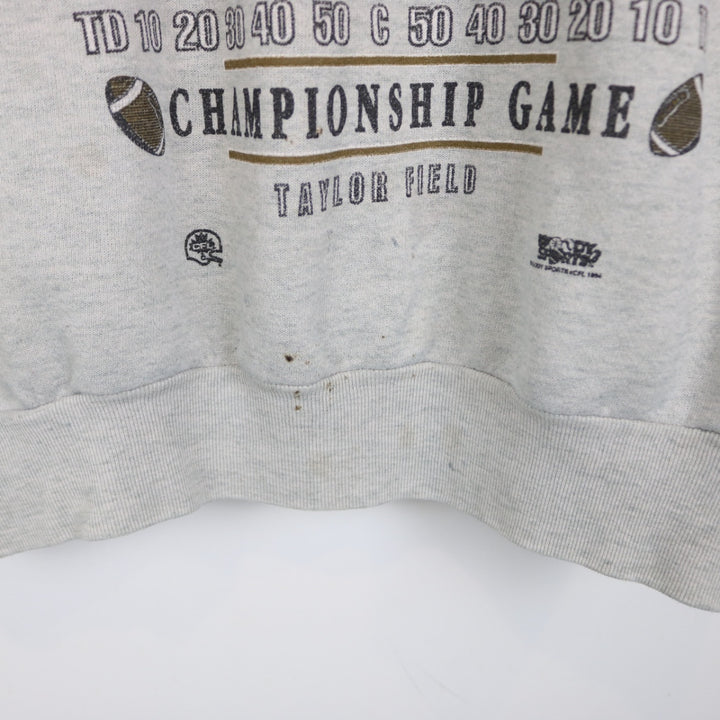 Vintage 1995 Grey Cup Regina Saskatchewan CFL Crewneck - L-NEWLIFE Clothing
