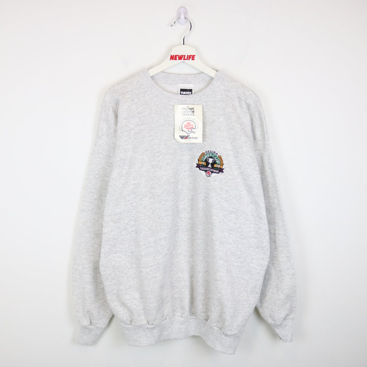 Vintage NWT 1995 Regina Grey Cup CFL Crewneck - L-NEWLIFE Clothing