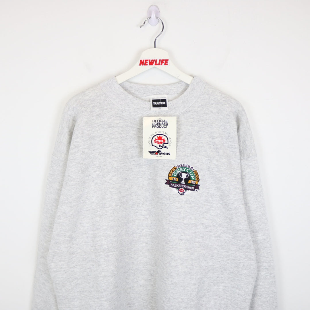 Vintage NWT 1995 Regina Grey Cup CFL Crewneck - L-NEWLIFE Clothing