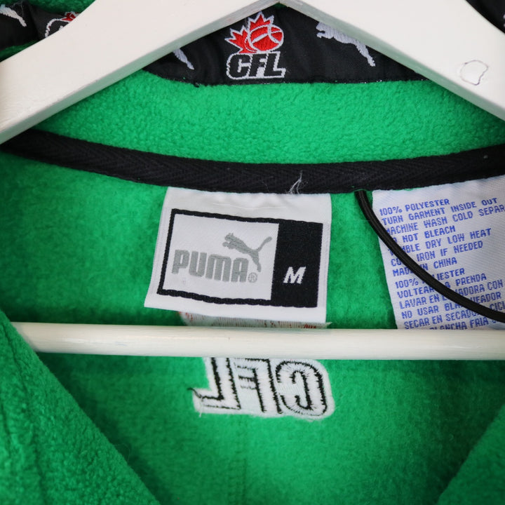 Vintage 2003 Regina Grey Cup CFL Puma Quarter Zip Sweater - M-NEWLIFE Clothing