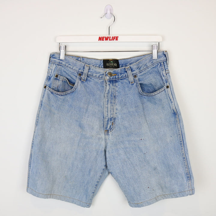 Vintage 00's Red Head Denim Shorts - 32"-NEWLIFE Clothing