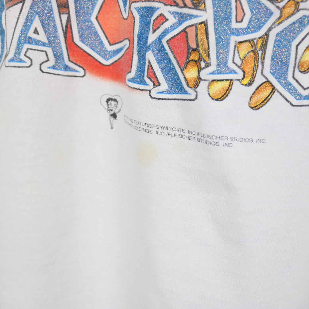 Vintage 2001 Betty Boop Jackpot Tee - L-NEWLIFE Clothing