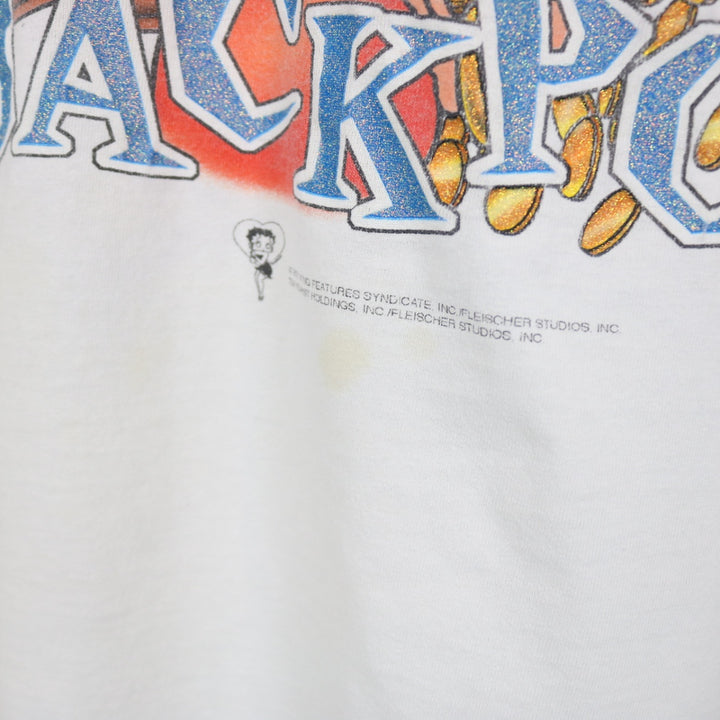 Vintage 2001 Betty Boop Jackpot Tee - L-NEWLIFE Clothing