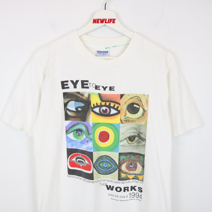 Vintage 1994 Eye to Eye The Works Art Tee - M-NEWLIFE Clothing
