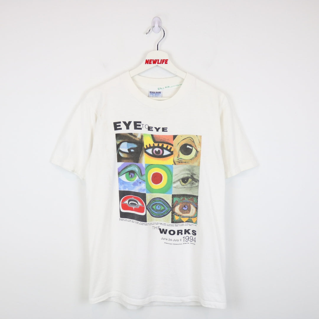 Vintage 1994 Eye to Eye The Works Art Tee - M-NEWLIFE Clothing