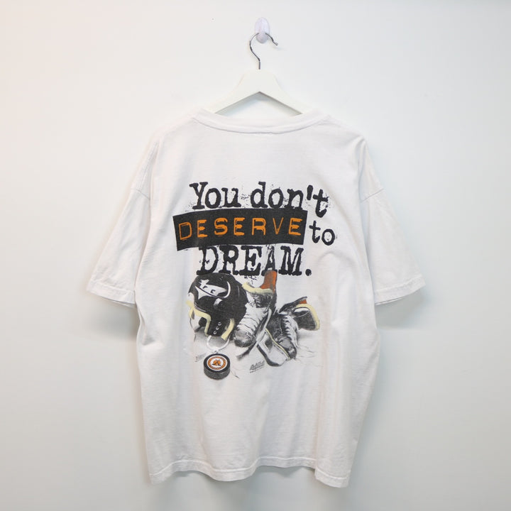 Vintage 1994 If You Don't Practice Hockey Tee - XXL-NEWLIFE Clothing