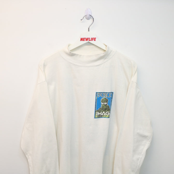 Vintage 90's Public Image Long Sleeve Tee - XL-NEWLIFE Clothing