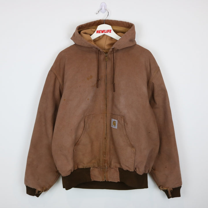 Reworked Vintage 90's Carhartt Hooded Work Jacket - XL-NEWLIFE Clothing