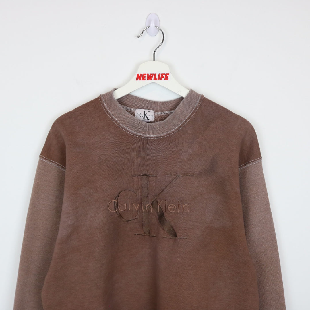 Reworked Vintage 90's Calvin Klein Crewneck - M-NEWLIFE Clothing