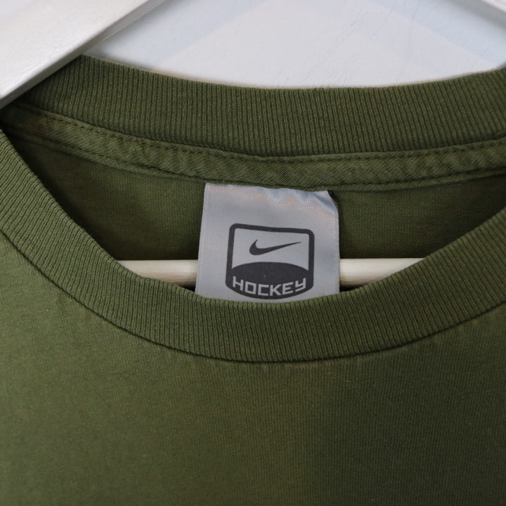 Vintage 00's Nike Hockey Tee - L-NEWLIFE Clothing