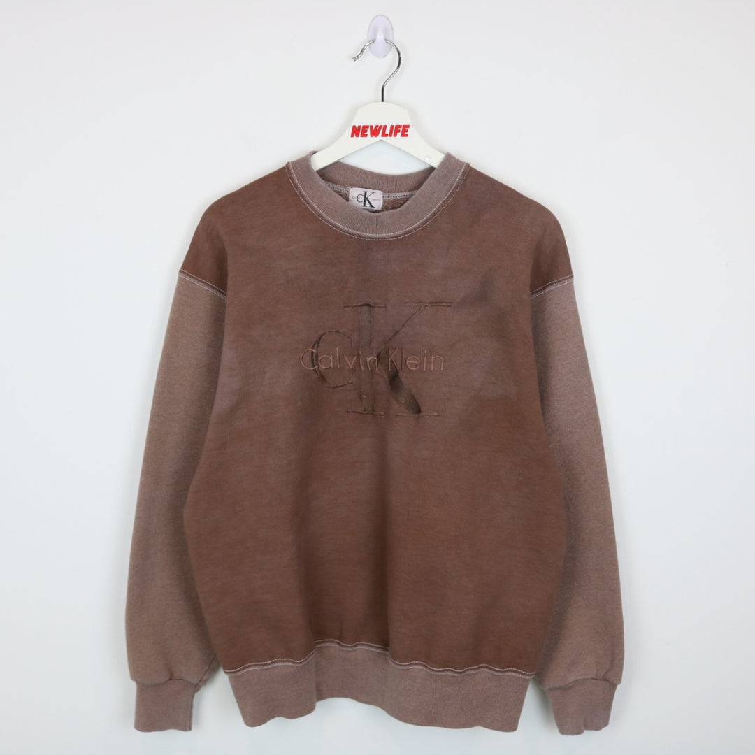 Reworked Vintage 90's Calvin Klein Crewneck - M-NEWLIFE Clothing