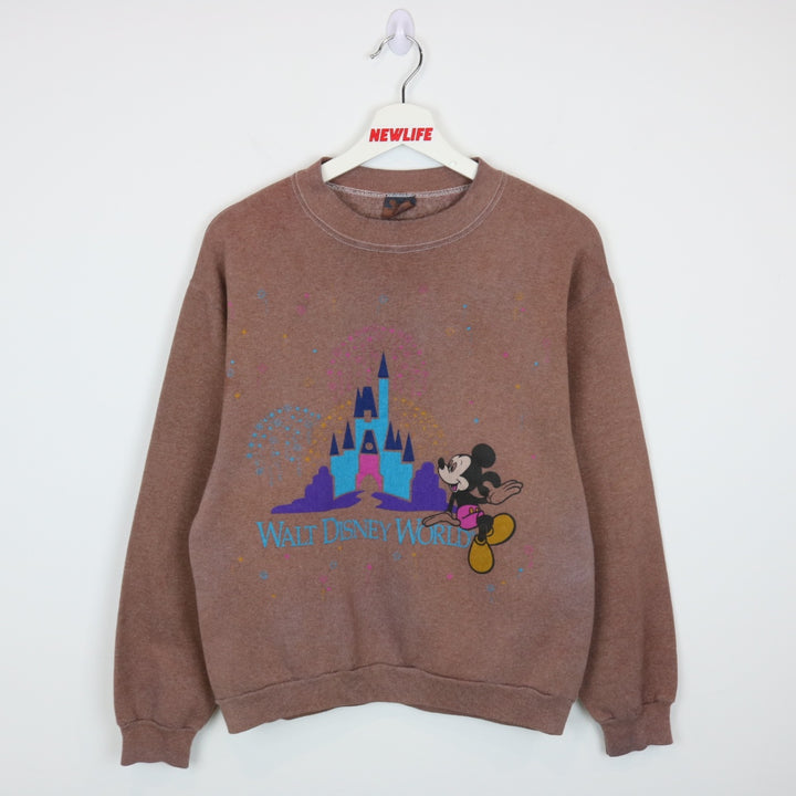 Reworked Vintage 80's Walt Disney World Crewneck - S-NEWLIFE Clothing