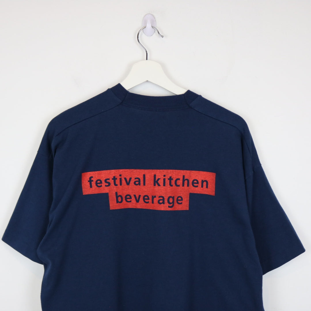 Vintage 1997 Folk Fest Tee - XL-NEWLIFE Clothing