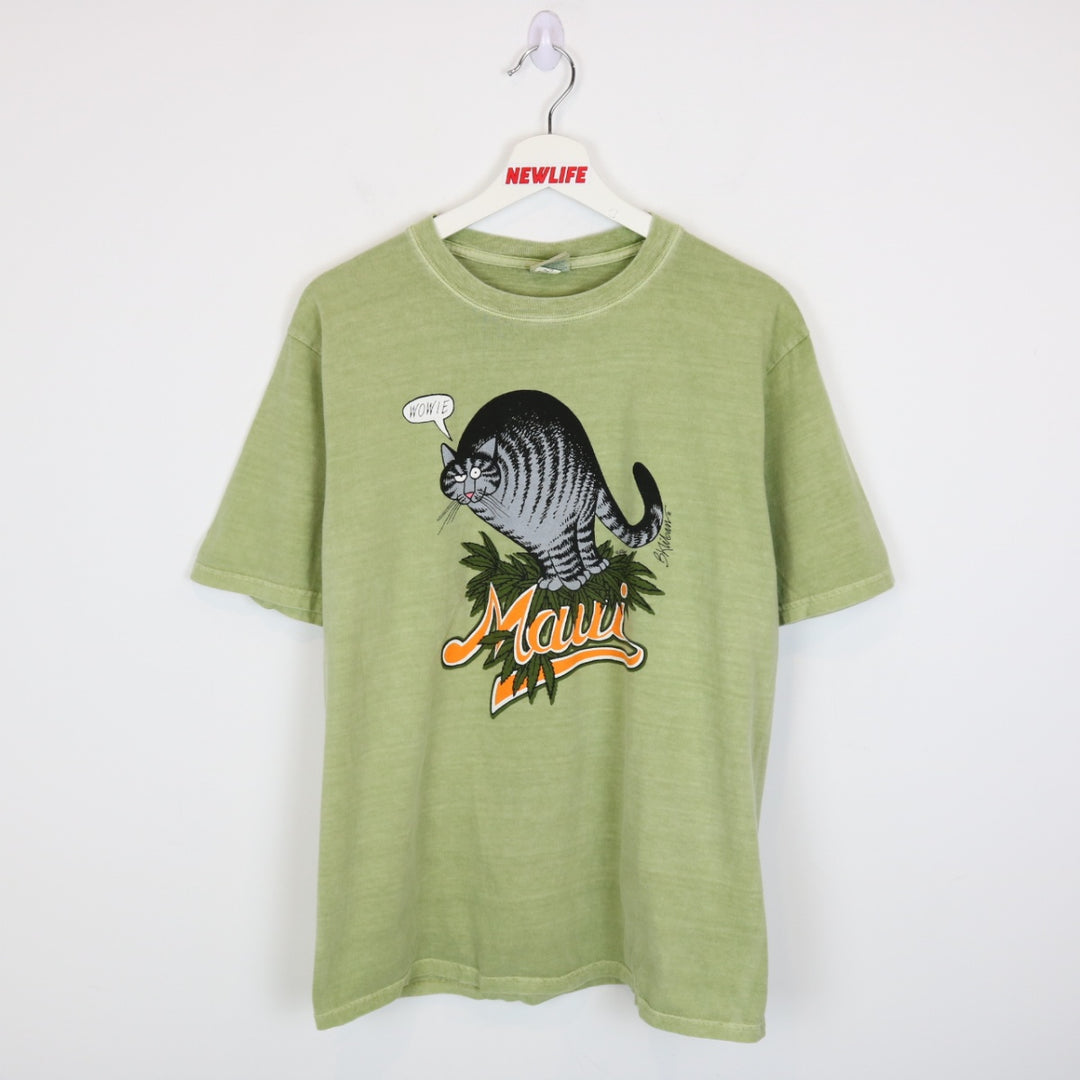 Crazy Shirts Maui Cat Tee - M-NEWLIFE Clothing
