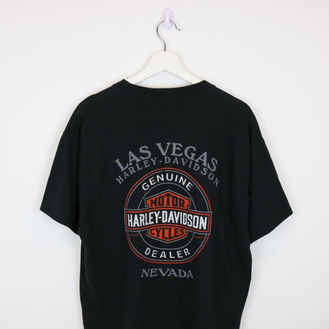 2014 Harley Davidson Las Vegas Tee - L-NEWLIFE Clothing