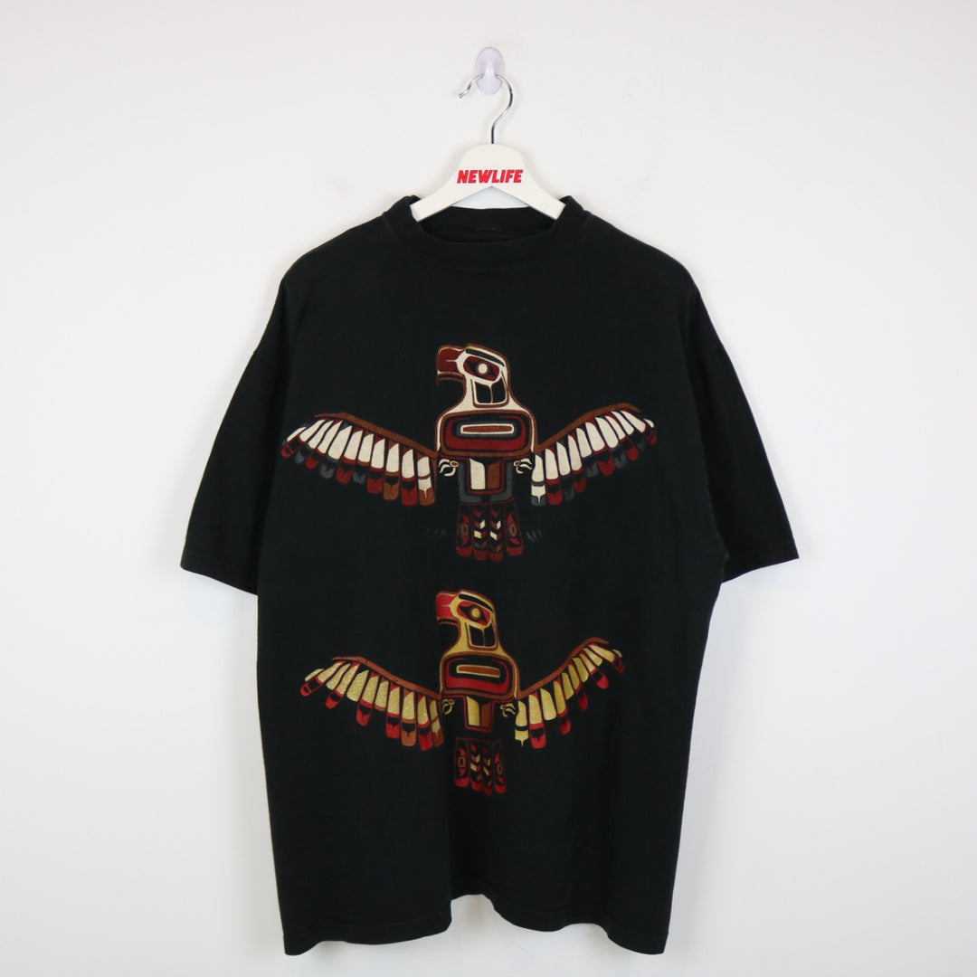 Vintage Indigenous Thunderbird Tee - XL-NEWLIFE Clothing