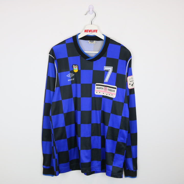 Vintage 80's Umbro Baskin Robbins Rangers Kit Jersey - M-NEWLIFE Clothing