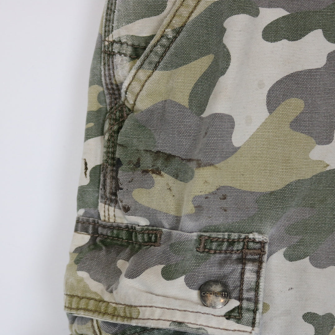 Carhartt Camo Cargo Work Shorts - 38"-NEWLIFE Clothing