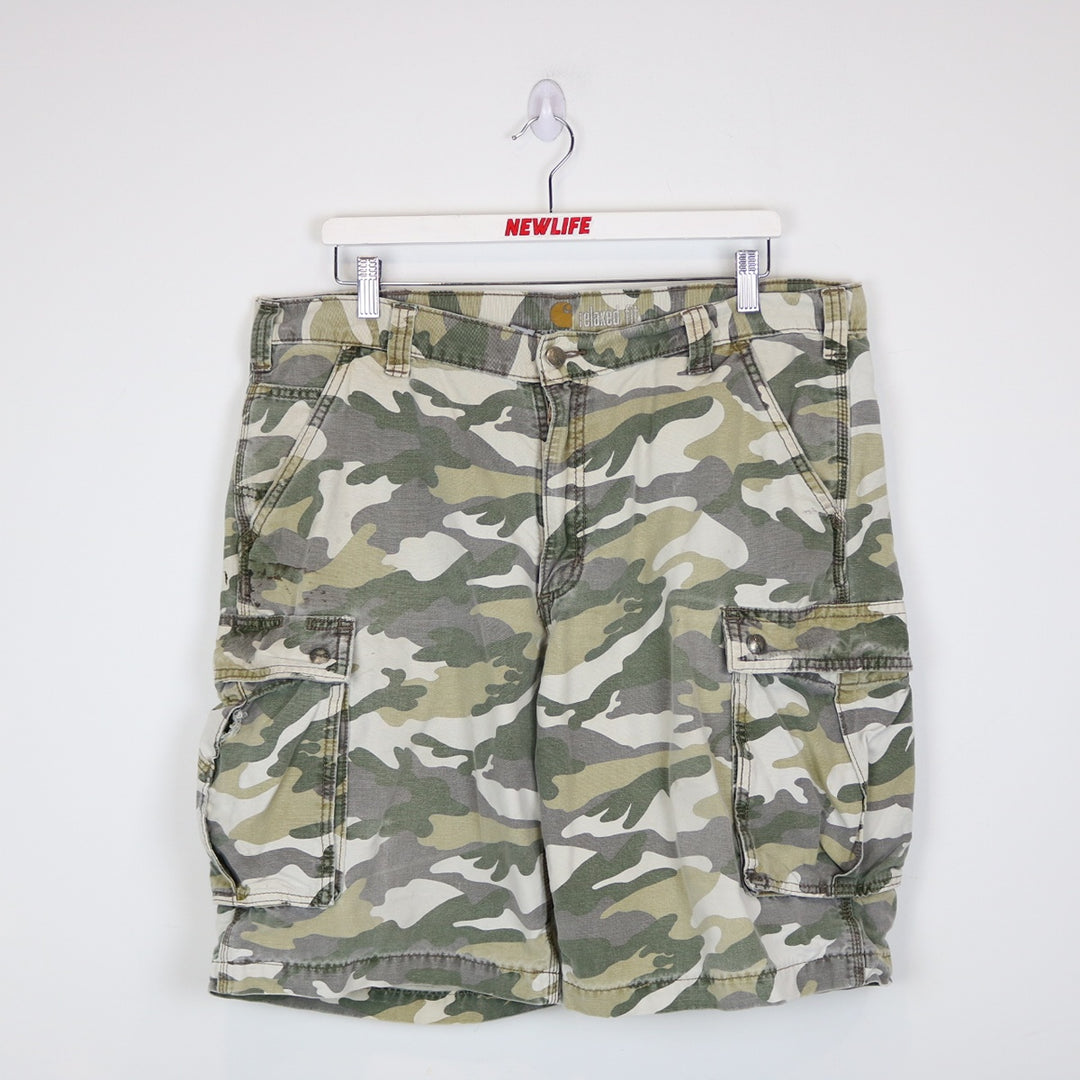 Carhartt Camo Cargo Work Shorts - 38"-NEWLIFE Clothing
