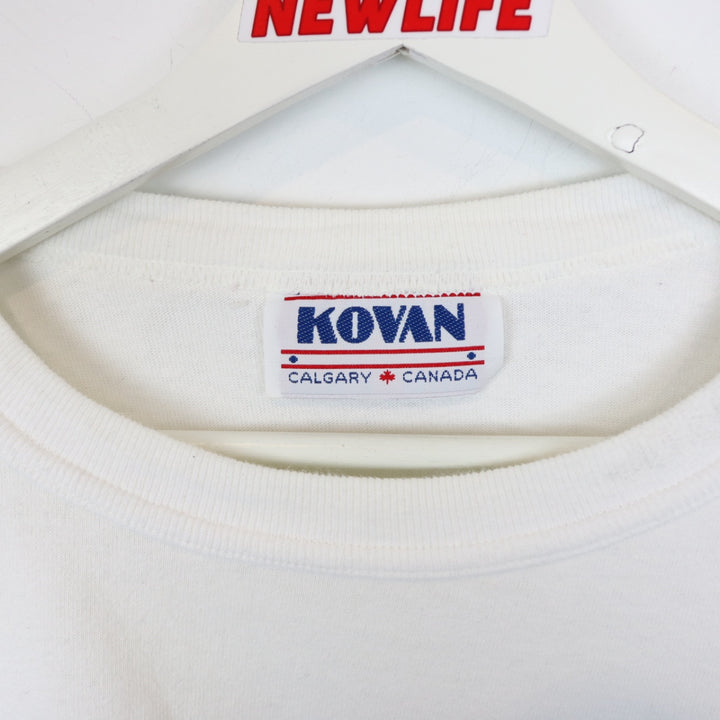 Vintage 80's Kovan Blank Long Sleeve Tee - XL-NEWLIFE Clothing
