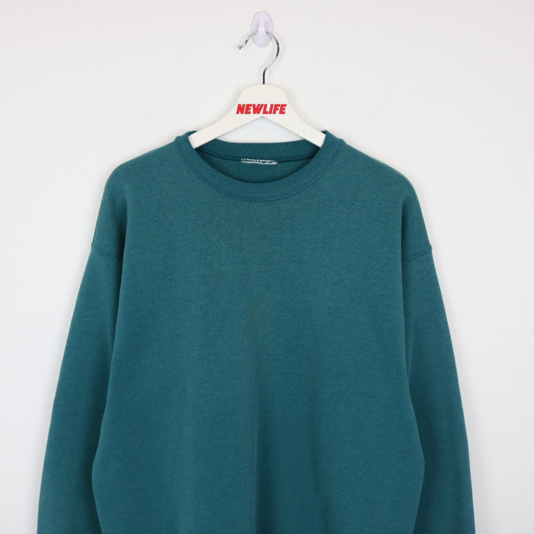 Vintage 90's Blank Crewneck - M-NEWLIFE Clothing