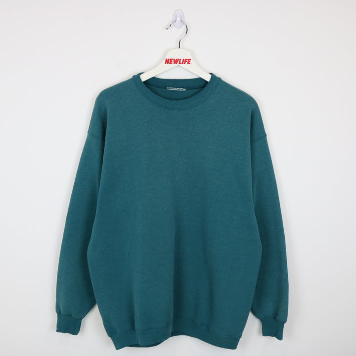 Vintage 90's Blank Crewneck - M-NEWLIFE Clothing