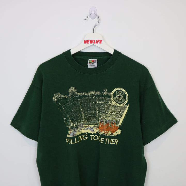 Vintage 1998 University of Alberta Tee - M-NEWLIFE Clothing