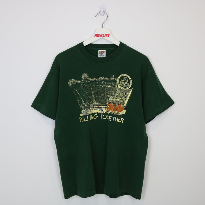 Vintage 1998 University of Alberta Tee - M-NEWLIFE Clothing