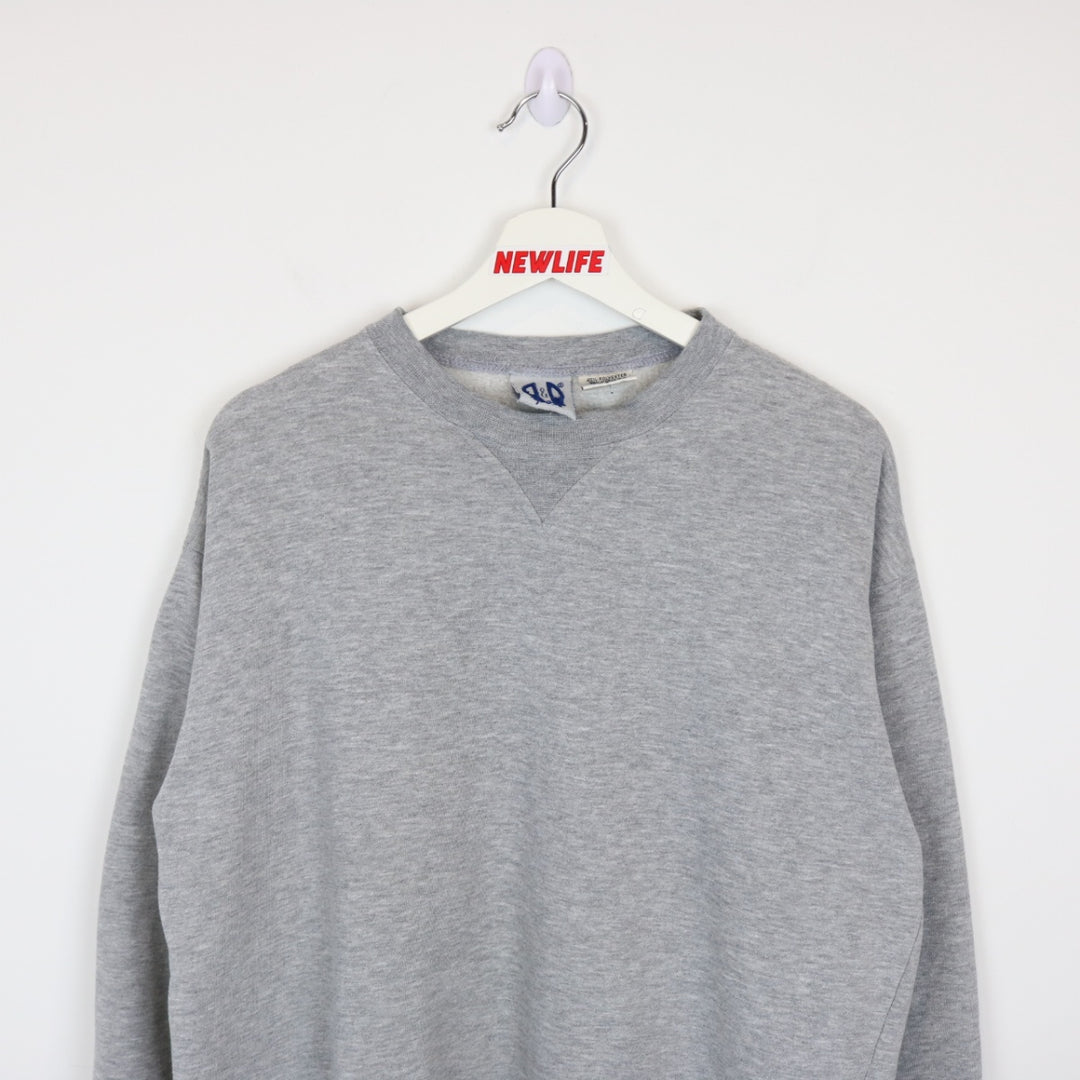 Vintage 90's R&R Blank Crewneck - L-NEWLIFE Clothing