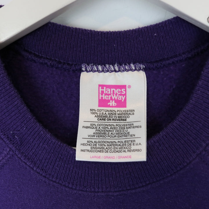 Vintage 90's Hanes Blank Crewneck - L-NEWLIFE Clothing