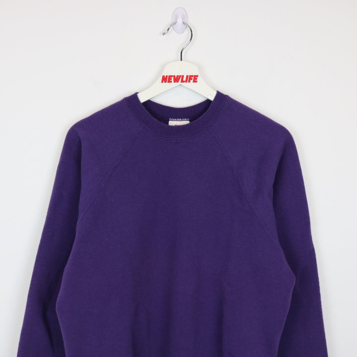 Vintage 90's Hanes Blank Crewneck - L-NEWLIFE Clothing