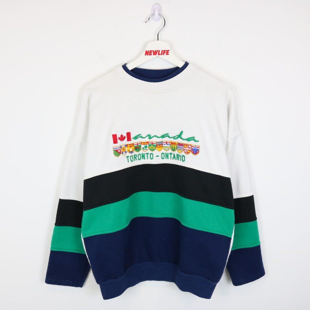 Vintage 90's Toronto Canada Creweck - M-NEWLIFE Clothing