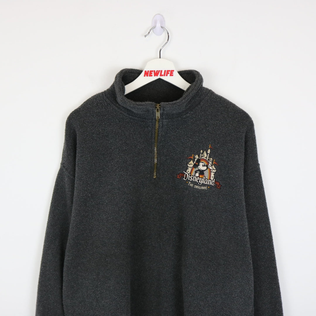 Vintage 00's Disneyland Quarter Zip Sweater - L-NEWLIFE Clothing