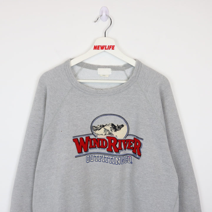 Vintage 90's Wind River Outfitting Crewneck - L-NEWLIFE Clothing