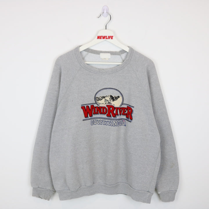 Vintage 90's Wind River Outfitting Crewneck - L-NEWLIFE Clothing