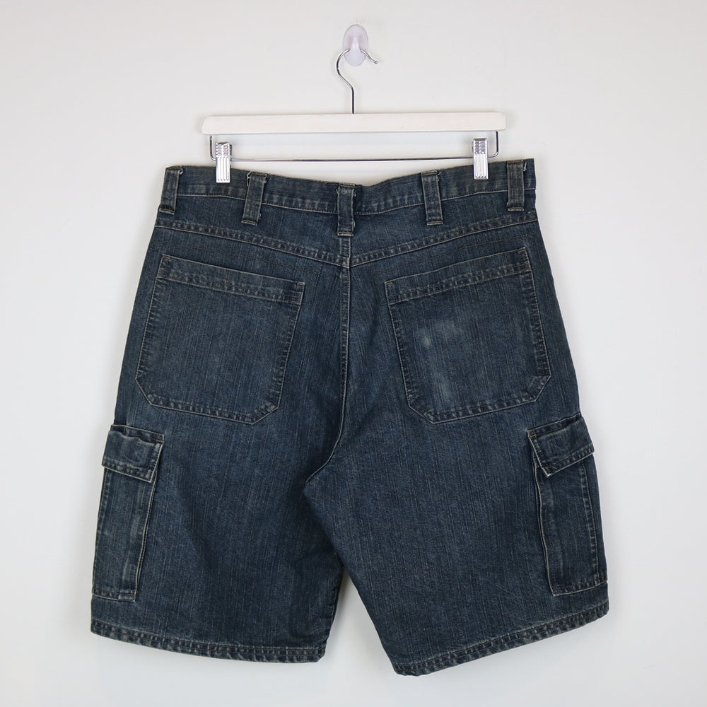 Vintage 00's Wrangler Denim Cargo Shorts - 35"-NEWLIFE Clothing